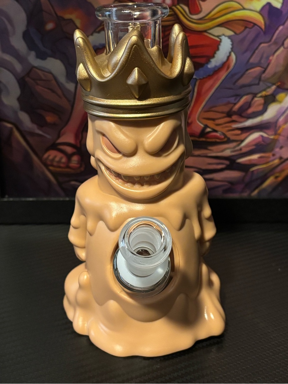 Gold Crown Novelty Home Accent Figurine - Gold